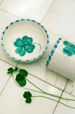 Keramikskål 13,4 cm, Soft Pink Flower