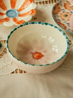 Keramikskål 13,4 cm, Soft Pink Flower