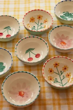 Keramikskål 13,4 cm, Soft Pink Flower