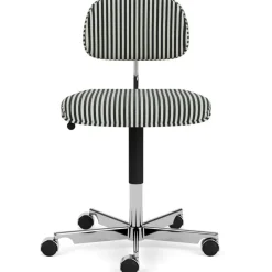 Montana Skrivbordsstolar & Kontorsstolar|Stolar-Kevi 2533 Kontorsstol, Svart Fanér / Polerad Aluminium