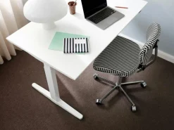 Montana Skrivbordsstolar & Kontorsstolar|Stolar-Kevi 2533 Kontorsstol, Svart Fanér / Polerad Aluminium