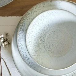 Kiln Organic Fat 19 cm, Beige