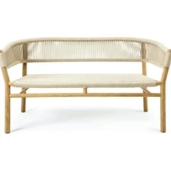 Kilt Soffa 2-Sits, Pickled Teak / Grå