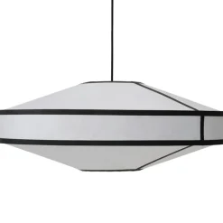 Kite Pendel Vit / Svart, Ø75 cm