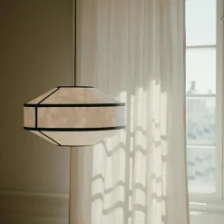 Kite Pendel Vit / Svart, Ø75 cm