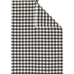 Kökshandduk 47x70 cm, Brun/Vit