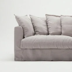 Decotique Möbelklädsel-Klädsel Till Le Grand Air 3-sitssoffa Linne, Gentle Ribbon