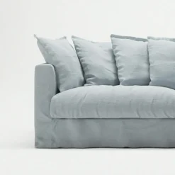 Decotique Möbelklädsel-Klädsel Till Le Grand Air 3-sitssoffa Linne, Gentle Ribbon