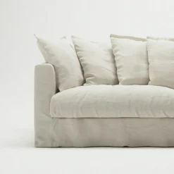 Decotique Möbelklädsel-Klädsel Till Le Grand Air 3-sitssoffa Linne, Gentle Ribbon