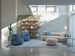 Kartell Läslampor|Golvlampor-K-Lux Golvlampa, Grå / Straw Yellow