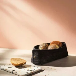 Knit-It Brödkorg, Svart