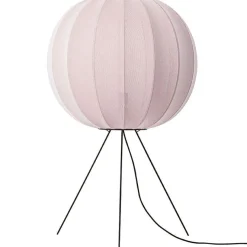 Made By Hand Golvlampor-Knit-Wit Golvlampa Medium Rund 60 cm, Sand Stone