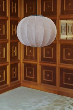 Made By Hand Pendellampor-Knit-Wit Pendel 45 cm Anniversary Glitter, Silver