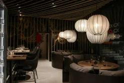 Knit-Wit Pendel Hög Oval 65 cm, Svart