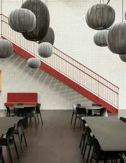 Knit-Wit Pendel Rund 45 cm, Ljusrosa