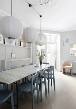 Knit-Wit Pendel Rund 45 cm, Ljusrosa