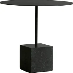 Friends & Founders Sidobord & Avlastningsbord|Soffbord-Knockout Soffbord Ø60x45 cm, Svart