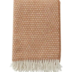 Klippan Yllefabrik Plädar & Filtar-Knut Ullpläd 130x200 cm, Ljusgrå