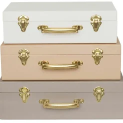 Barn Jabadabado Leksaksförvaring|Leksaker-Koffert, Beige