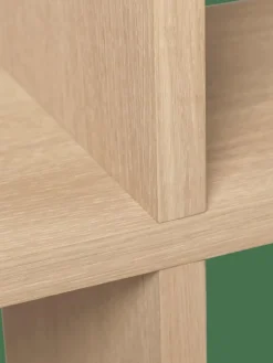 Ferm Living Byråer|Bokhyllor-Kona Bokhylla 1x4, Dark Stained