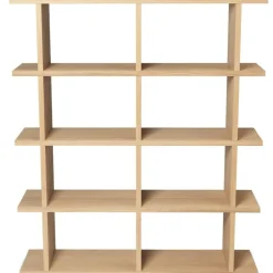Ferm Living Modulära Hyllsystem|Byråer-Kona Bokhylla 2x4, Natur