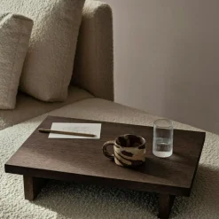 Ferm Living Sidobord & Avlastningsbord-Kona Low Sidobord 78 x 14x 47,5 cm,