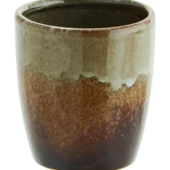 Kopp Ø7,5 cm, Grön / Ljusgul