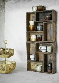 Kopp Ø7,5 cm, Grön / Ljusgul