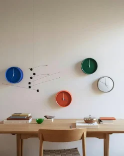 Koppel Väggklocka 22 cm, Rostfritt Stål