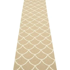 Pappelina Utomhusmattor & Balkongmattor|Plastmattor-Kotte Matta / Vanilla, 70x300 cm