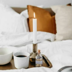 Eldstickan Ljus-Kronljus 6-pack, Aska