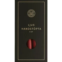 Eldstickan Ljus-Kronljus 6-pack, Aska