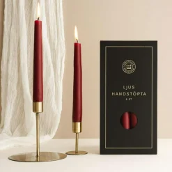 Eldstickan Ljus-Kronljus 6-pack, Aska