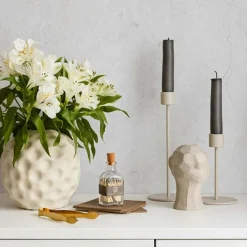 Eldstickan Ljus-Kronljus 6-pack, Aska