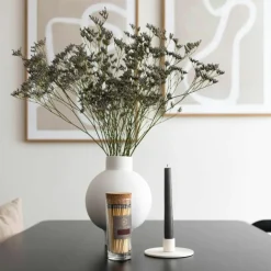 Eldstickan Ljus-Kronljus 6-pack, Aska