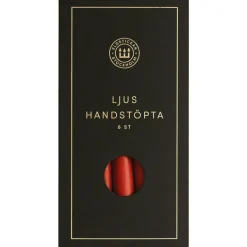 Eldstickan Ljus-Kronljus 6-pack, Aska