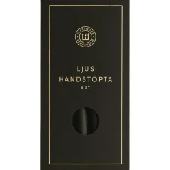 Eldstickan Ljus-Kronljus 6-pack, Aska