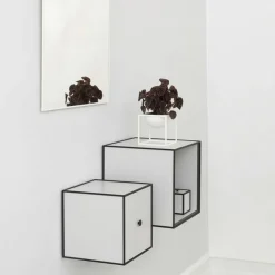 Kubus Skål Small, Vit