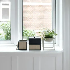 Kubus Skål Small, Vit