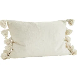 Kuddfordral Med Fransar 40x60 cm, Off-White