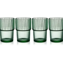 Bitz Dricksglas-Kusintha Glas 4-pack 38 cl, Amber