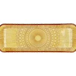 Bitz Uppläggningsfat-Kusintha Serveringsfat 14x38 cm, Grön