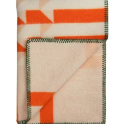 Kvam Ullpläd 135x200 cm, Orange