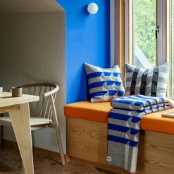 Kvam Ullpläd 135x200 cm, Orange