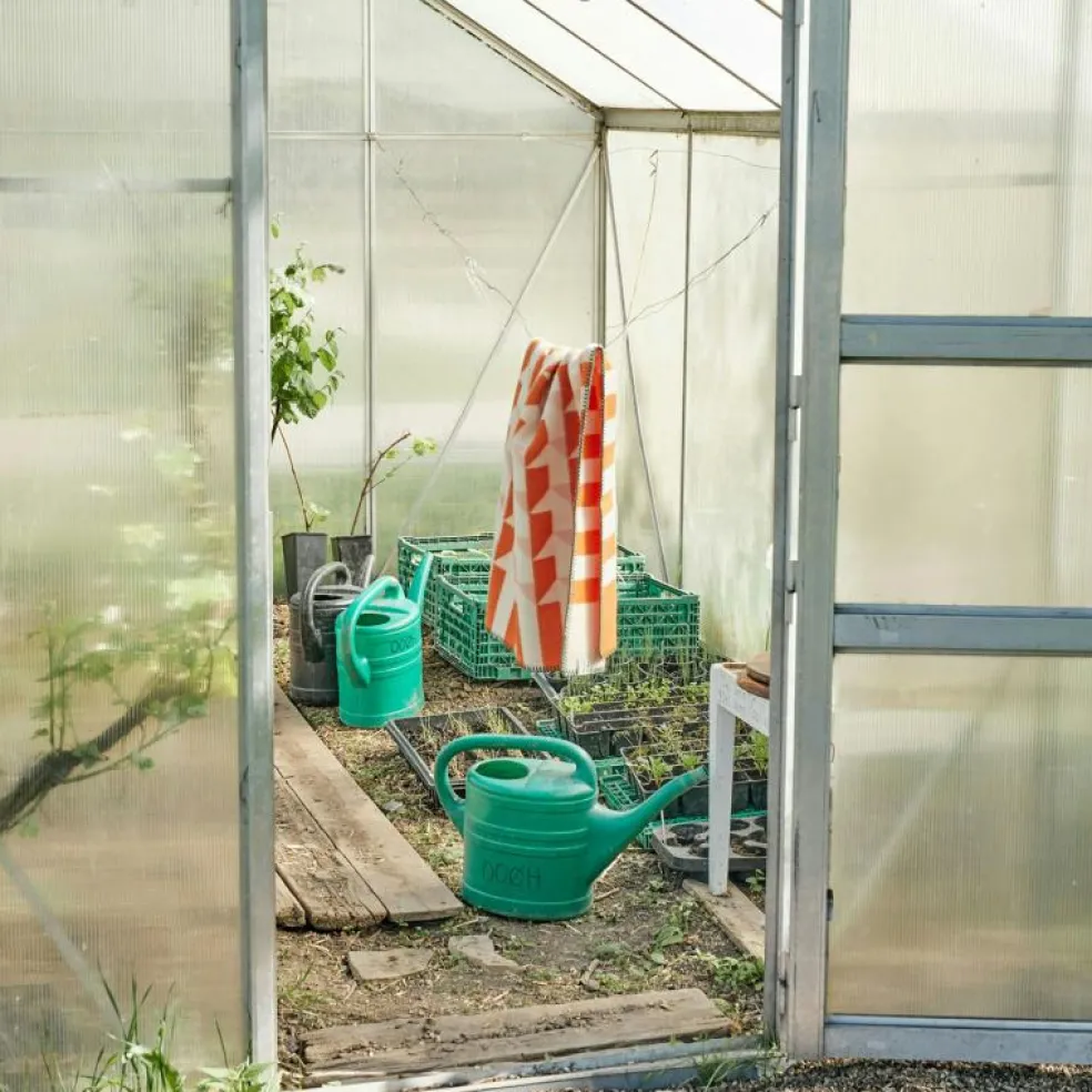 Kvam Ullpläd 135x200 cm, Orange