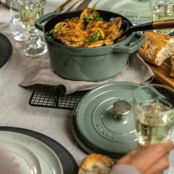 Staub Grytor-La Cocotte Gjutjärnsgryta 3,7 L, Eucalyptus