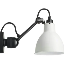 La Lampe Gras N°304 Vägglampa Med Strömbrytare, Svart / Krom