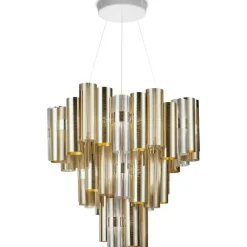 SLAMP Ljuskronor & Takkronor|Pendellampor-La Lollo Ljuskrona Extra Large, Vit