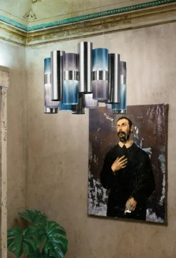 SLAMP Ljuskronor & Takkronor|Pendellampor-La Lollo Ljuskrona Medium, Guld