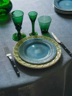 Lace Tallrik 25 cm, Sand